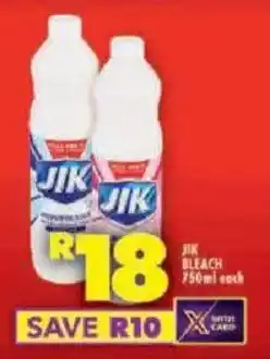 Shoprite Jik bleach offer