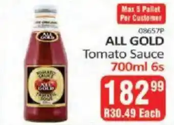 KitKat Cash and Carry ALL GOLD Tomato Sauce offer