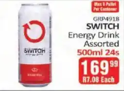 KitKat Cash and Carry SWITCH Energy Drink Assorted offer