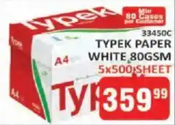 KitKat Cash and Carry Typek paper white 80gsm offer