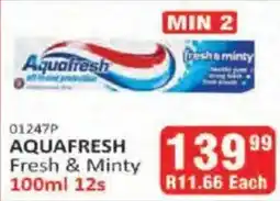 KitKat Cash and Carry Aquafresh Fresh & Minty offer