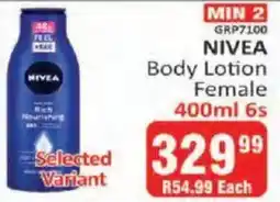 KitKat Cash and Carry NIVEA Body Lotion Female offer