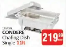 KitKat Cash and Carry CONDERE Chafing Dish Single offer