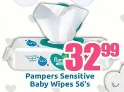 Three Star Cash and Carry Pampers Sensitive Baby Wipes offer