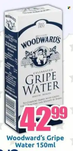Three Star Cash and Carry Woodward's Gripe Water offer