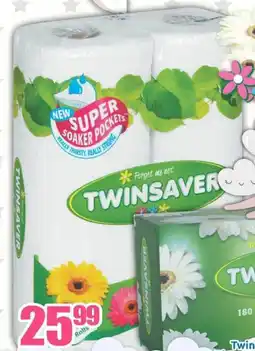 Three Star Cash and Carry Twinsaver Roller Towels offer