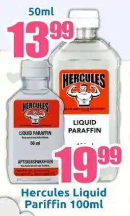 Three Star Cash and Carry Hercules Liquid Pariffin offer