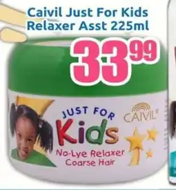 Three Star Cash and Carry Caivil Just For Kids Relaxer Asst offer