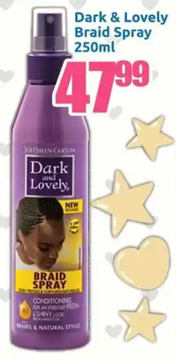 Three Star Cash and Carry Dark & Lovely Braid Spray offer