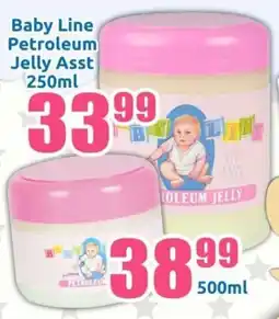 Three Star Cash and Carry Baby Line Petroleum Jelly Asst offer