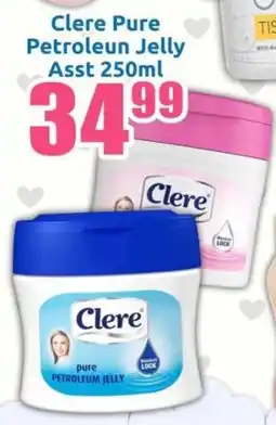 Three Star Cash and Carry Clere Pure Petroleun Jelly Asst offer