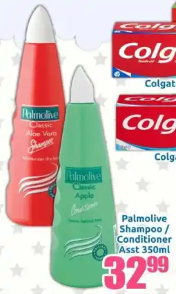 Three Star Cash and Carry Palmolive Shampoo/ Conditioner Asst offer