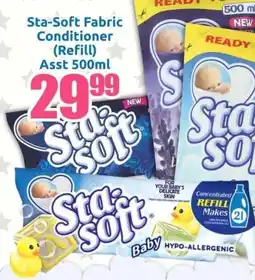 Three Star Cash and Carry Sta-Soft Fabric Conditioner Refill Asst offer