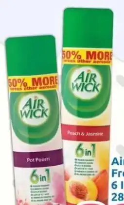 Three Star Cash and Carry Airwick Air Freshener 6 In 1 Asst offer