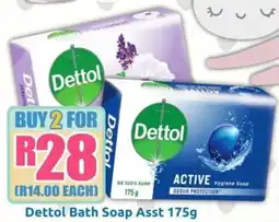 Three Star Cash and Carry Dettol Bath Soap Asst offer