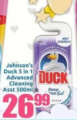 Three Star Cash and Carry Johnson's Duck 5 in 1 Advanced Cleaning Asst offer