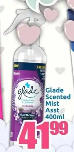 Three Star Cash and Carry Glade Scented Mist Asst offer