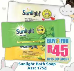 Three Star Cash and Carry Sunlight Bath Soap Asst offer