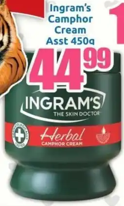 Three Star Cash and Carry Ingram's Camphor Cream Asst offer