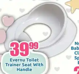 Three Star Cash and Carry Evernu Toilet Trainer Seat With Handle offer