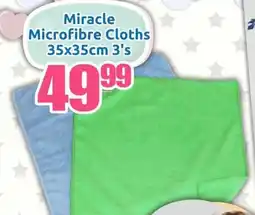Three Star Cash and Carry Miracle Microfibre Cloths offer