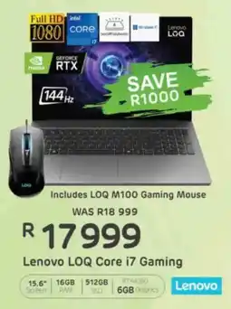 Computer Mania Lenovo LOQ Core i7 Gaming offer