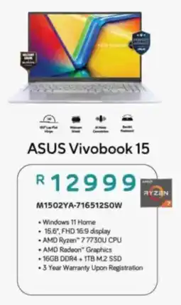 Computer Mania ASUS Vivobook 15 offer