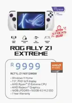Computer Mania ASUS ROG Ally Z1 Extreme offer