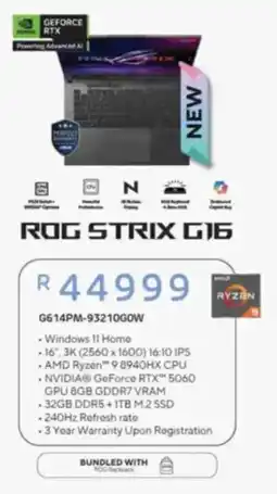 Computer Mania ASUS ROG Strix G16 offer