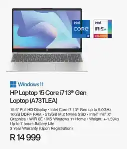 Computer Mania HP Laptop 15 Core i7 13th Gen Laptop offer