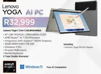 Computer Mania Lenovo Yoga 7 2-in-1 offer