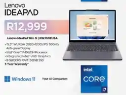 Computer Mania Lenovo IdeaPad Slim 3i offer
