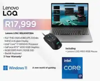 Computer Mania Lenovo LOQ offer