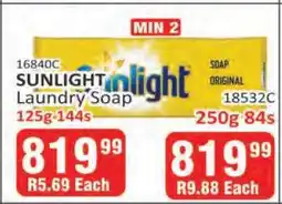 KitKat Cash and Carry Sunlight Laundry Soap 125g offer