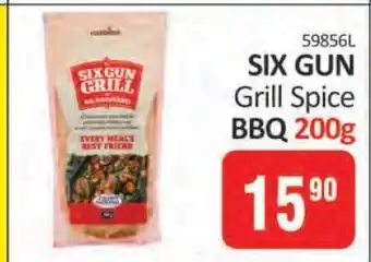 KitKat Cash and Carry SIX GUN Grill Spice BBQ 200g offer