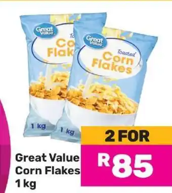 Game Great Value Corn Flakes 1 kg offer