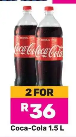 Game Coca-Cola 1.5 L offer