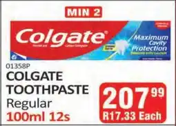 KitKat Cash and Carry Colgate Toothpaste Regular 100ml 12s offer