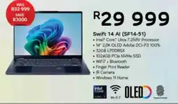 Computer Mania Acer Swift 14 AI offer