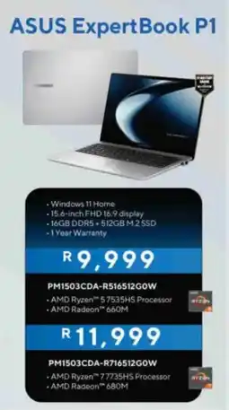 Computer Mania ASUS Expert Book P1 offer