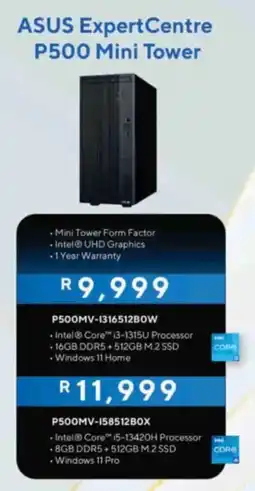 Computer Mania ASUS Expert Centre P500 Mini Tower offer
