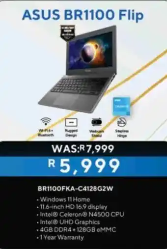 Computer Mania ASUS BR1100 Flip offer