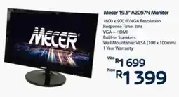 Computer Mania Mecer 19.5" A2057N Monitor offer