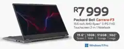 Computer Mania Packard Bell Carrera-F3 15.6 Inch AMD Ryzen 3 IPS FHD Touchscreen 2-in-1 Notebook offer
