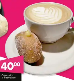 Save Hyper Cappuccino & a Bambaloni offer