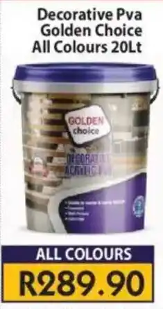 Laduma Hardware catalogue Decorative Pva Golden Choice All Colours offer