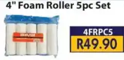 Laduma Hardware catalogue 4" Foam Roller Set offer