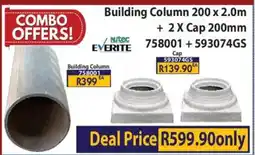 Laduma Hardware catalogue Building Column + 2X Cap offer