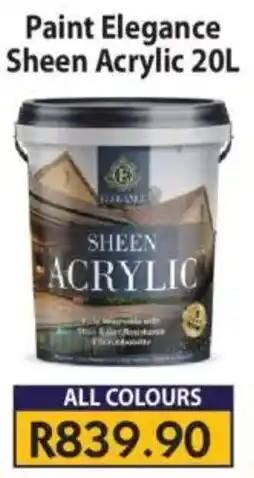 Laduma Hardware catalogue Paint Elegance Sheen Acrylic offer