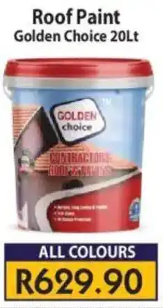 Laduma Hardware catalogue Roof Paint Golden Choice offer